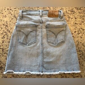 Vintage Calvin Klein cotton Light wash Denim Skirt SZ 25